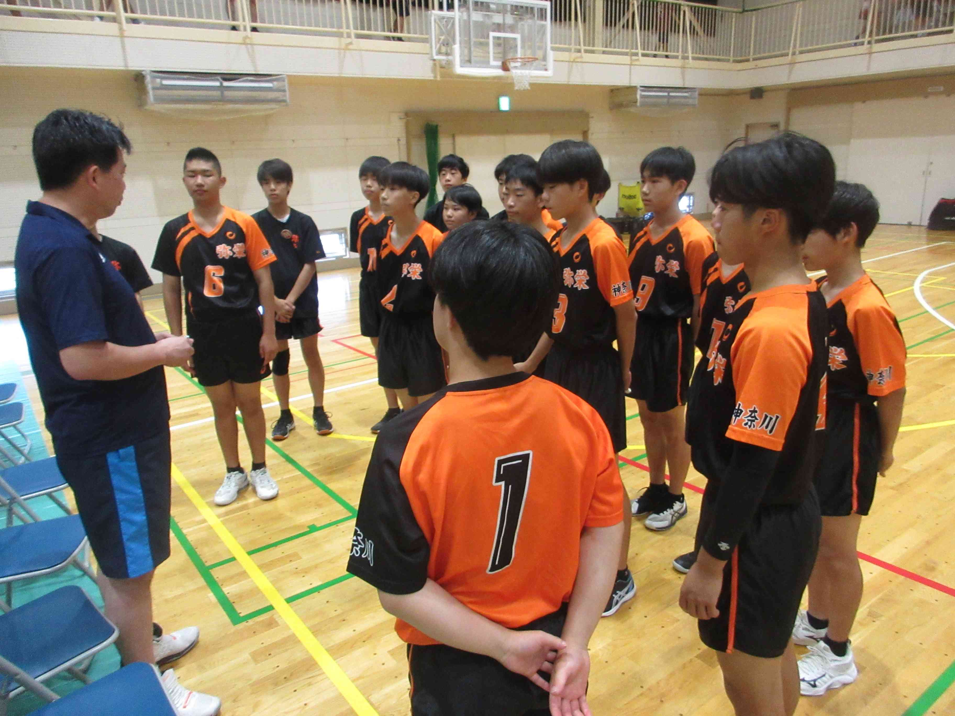 市総合体育大会 【バレーボール部男子】1 - 部活動 - 日記ページ