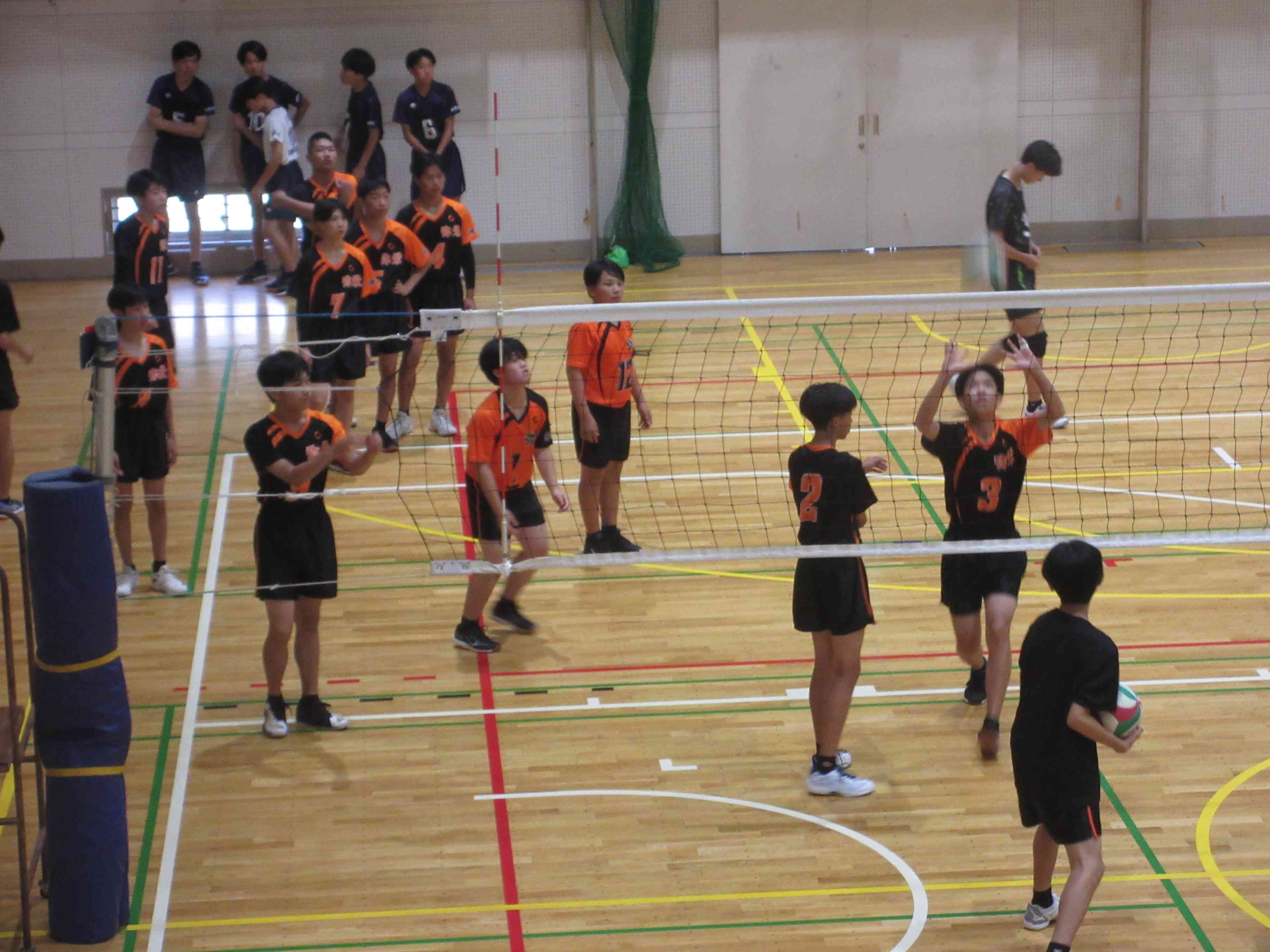 市総合体育大会 【バレーボール部男子】1 - 部活動 - 日記ページ